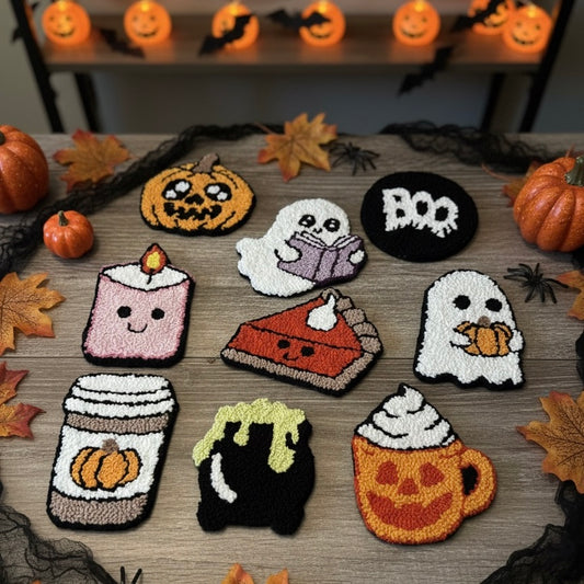 Fall Mug Rug Coasters