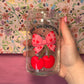 I Love You Cherry Much Glass Cup