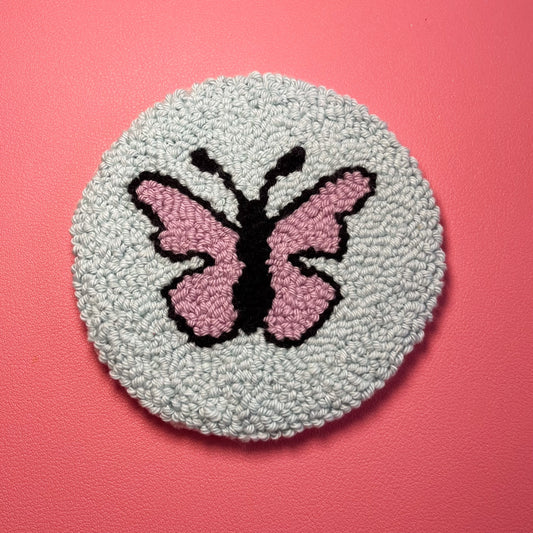Butterfly Mug Rug Coaster