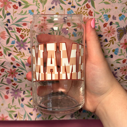 Neutral Mama Glass Cup