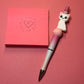 Limited Edition White Skye Beaded Pen