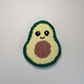 Cute Avocado Mug Rug Coaster